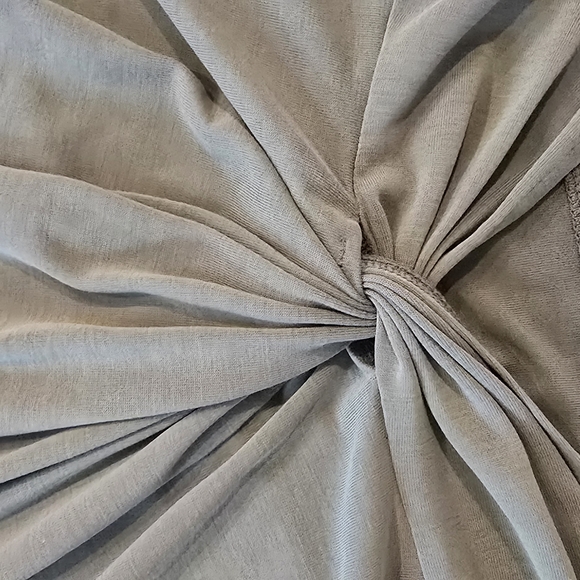 Olive Green Women's Top - Picture 5 of 6